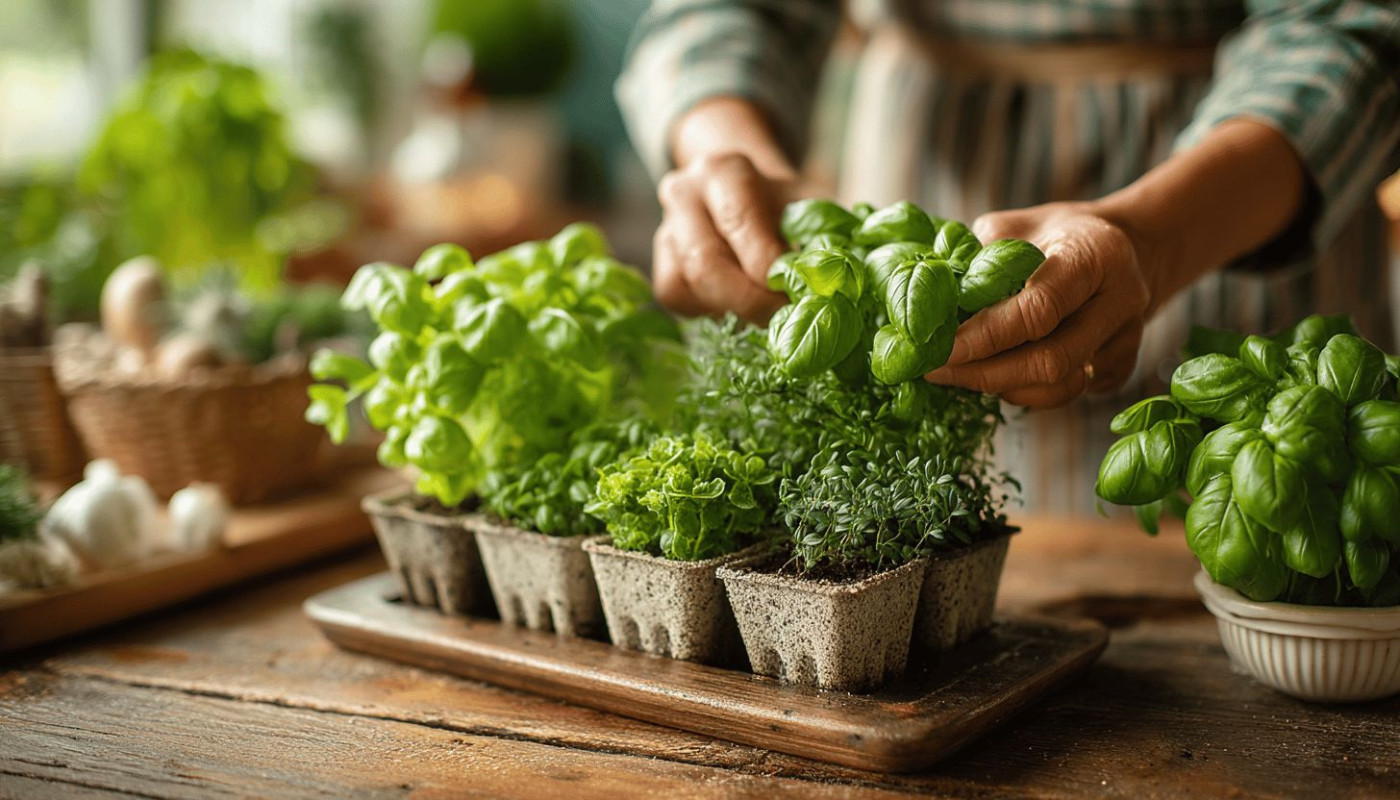 Cultiver un jardin de plantes aromatiques en intérieur pour débutants clés pour un espace réduit et des saveurs toute l'année