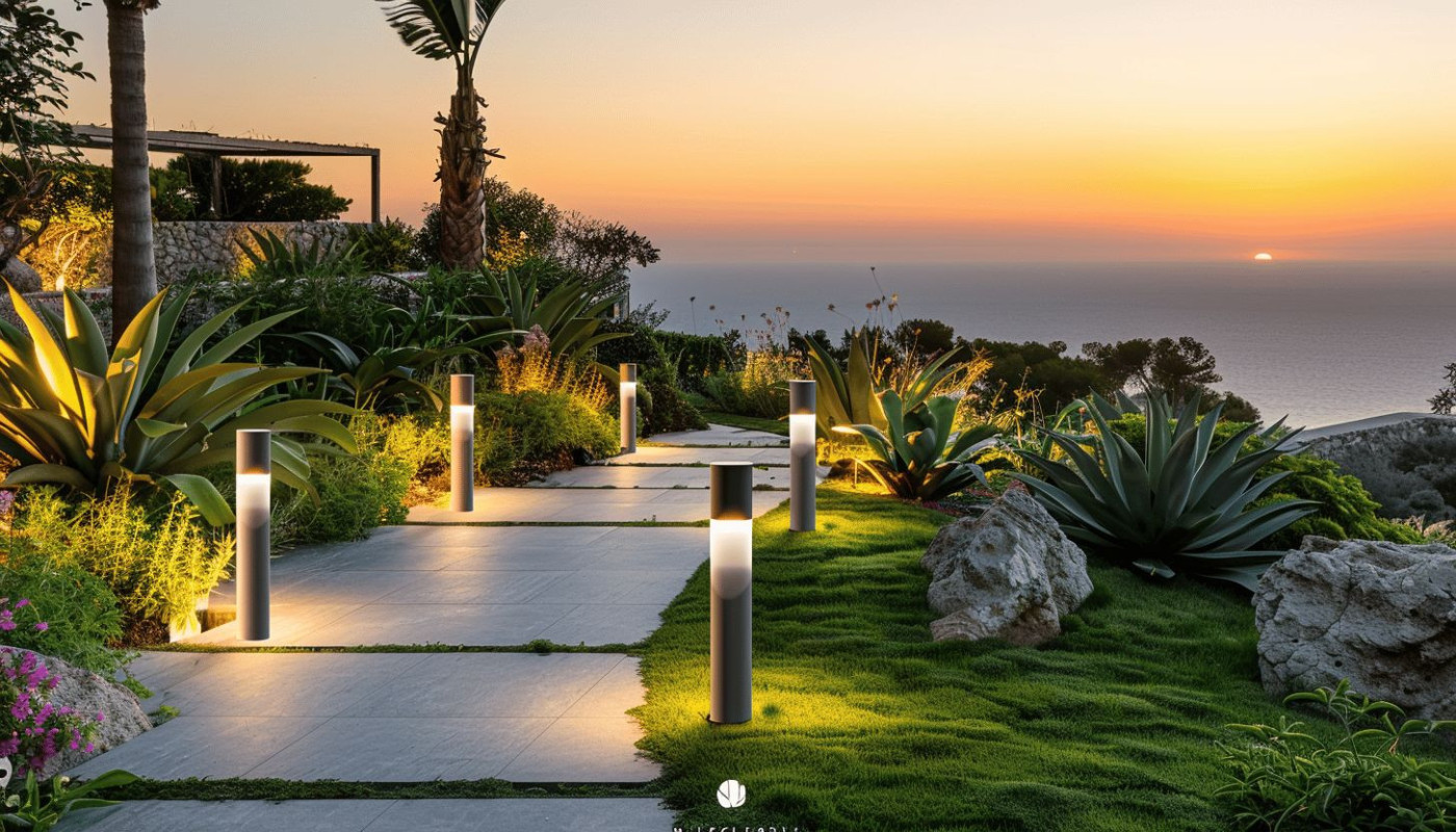 Les secrets d'un éclairage extérieur écoénergétique pour jardins et terrasses