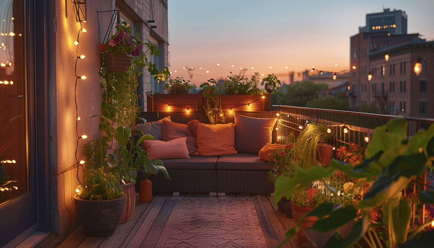 Optimiser l'espace d'un petit balcon conseils pratiques et idées déco