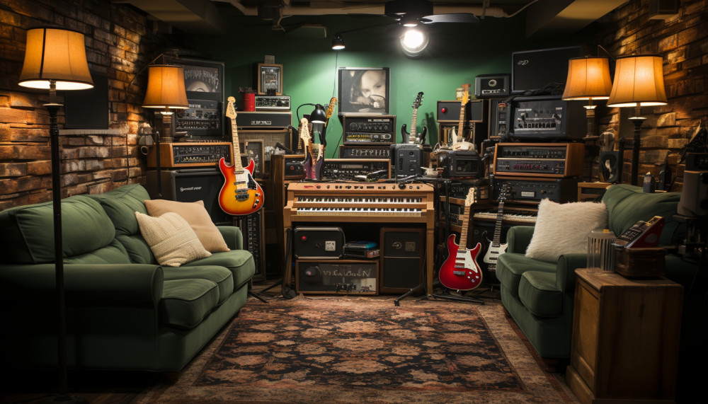 Aménagement - Transformez votre sous-sol en studio d'enregistrement