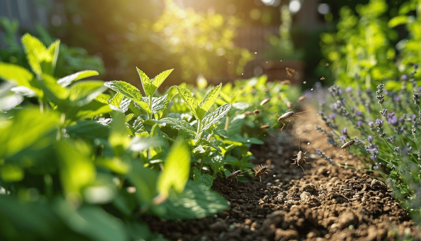 Utilisation de méthodes naturelles pour éloigner les cafards du jardin